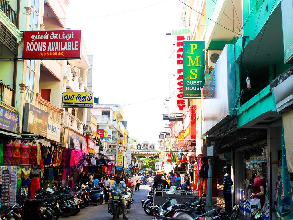 Pms Guest House Pondicherry Exterior foto
